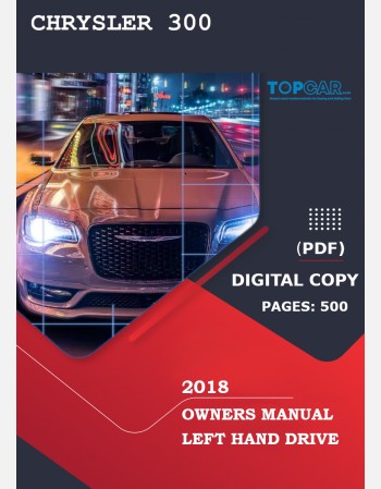 2018 chrysler 300 owners manual